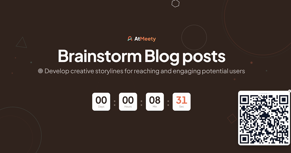 Pre-meeting lobby interface